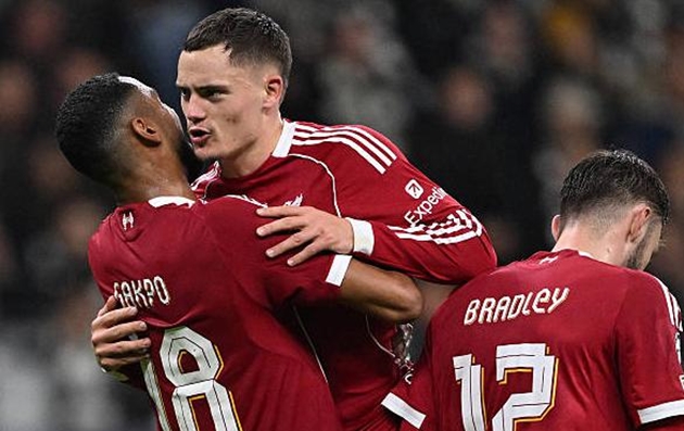 Ảnh bài viết Wirtz góp 2 kiến tạo, Liverpool dễ dàng vùi dập Frankfurt