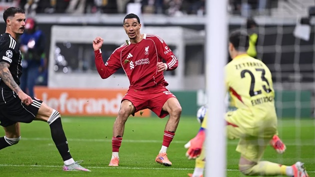 Ekitike đã ghi 6 bàn cho Liverpool ở mùa này