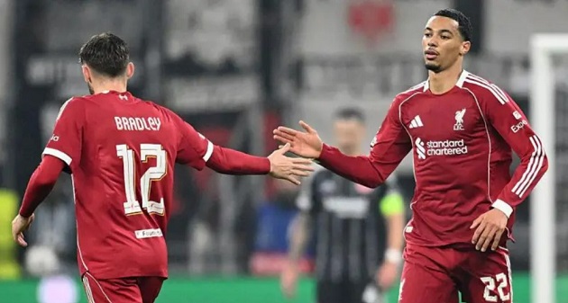 Ảnh bài viết Liverpool 5-1 Frankfurt: Hình hài tương lai dưới thời Arne Slot
