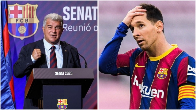 Messi rời Barca không mấy êm đẹp.