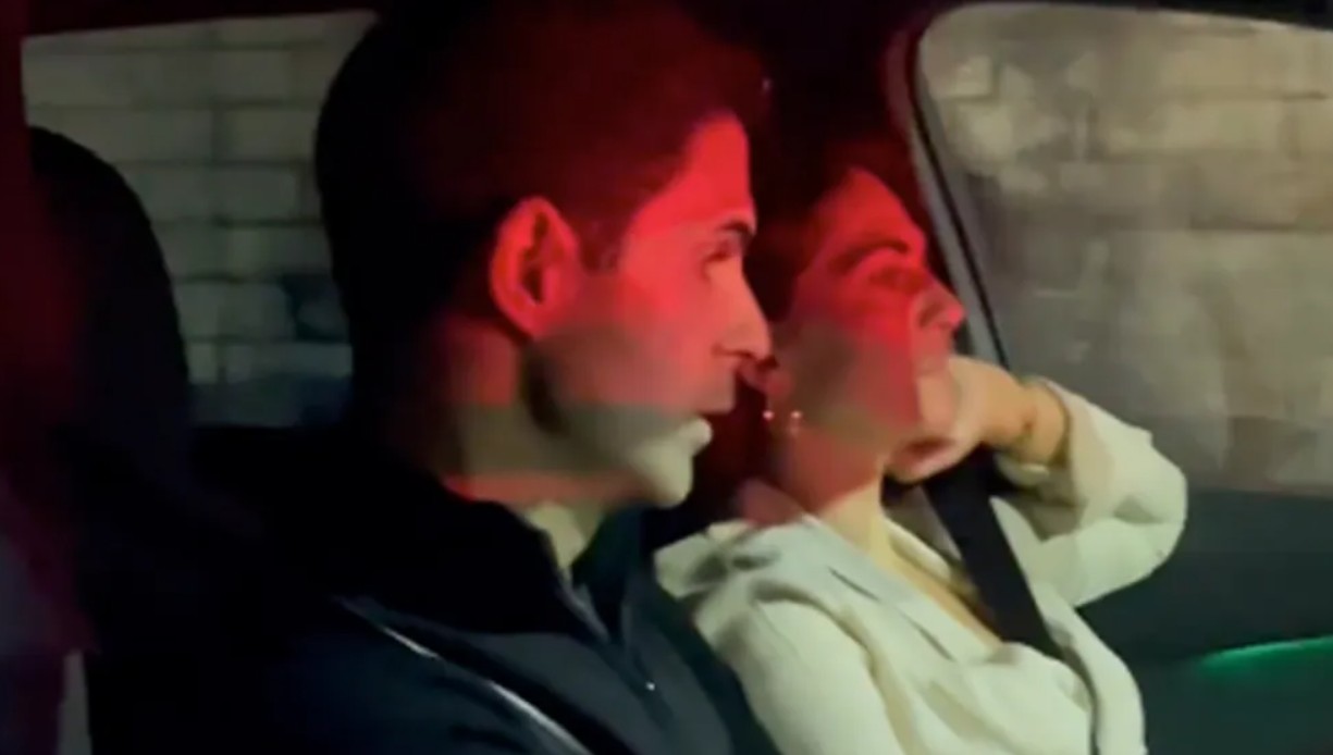 HLV Mikel Arteta và vợ gặp khó khăn khi muốn rời sân Emirates.