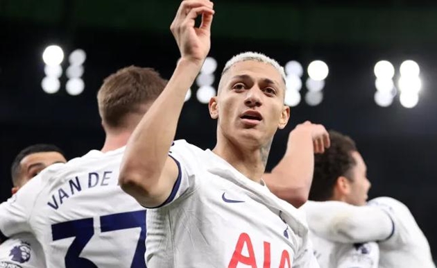 Richarlison có thể rời Tottenham Hotspur ngay tháng 1 tới.