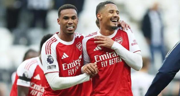 Gabriel và Saliba là nền tảng cho thành công của Arsenal.