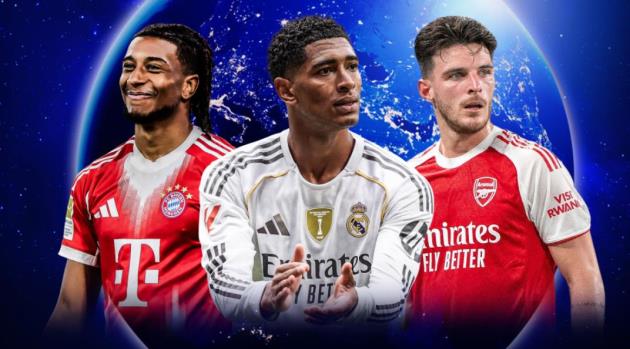Bayern, Real và Arsenal đều gây ấn tượng ở đầu mùa 2025/26.
