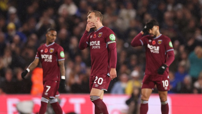 Ảnh bài viết Thua 3 trận liền, West Ham đứng thứ 19 ở Ngoại hạng Anh