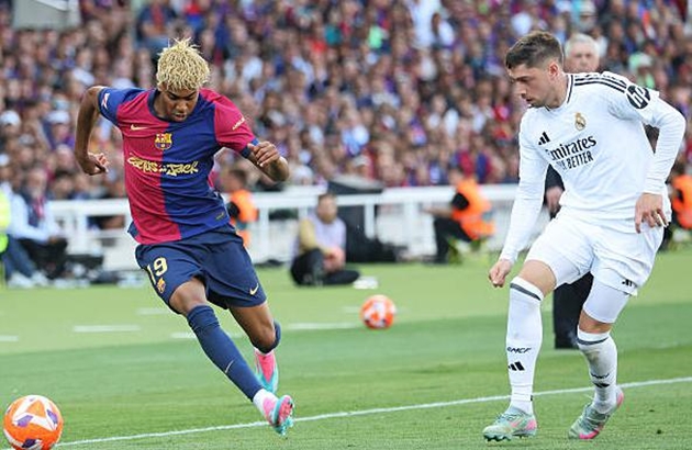 Lamine Yamal nhiều lần khiến Real Madrid gặp khó khăn.