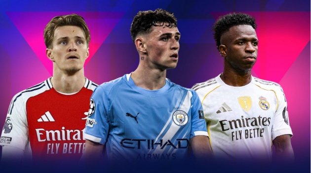 Ảnh bài viết Odegaard và Vinicius nằm trong top cầu thủ mất giá mạnh nhất năm 2025