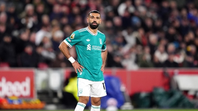 Bàn thắng của Salah không đủ giúp Liverpool tránh thất bại.