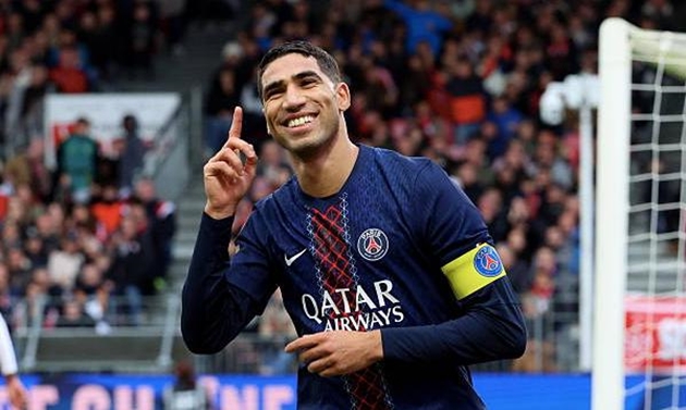 Ảnh bài viết PSG thắng dễ, Hakimi vẫn muốn đội bóng cải thiện