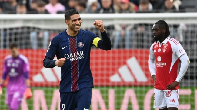 Hakimi chơi ấn tượng ở PSG.