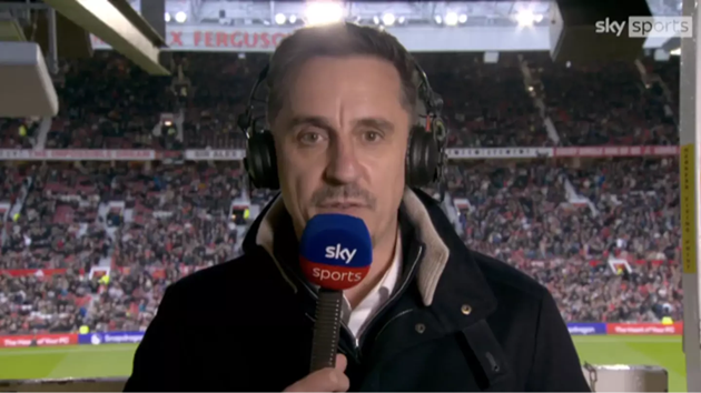 Ảnh bài viết Fan MU phẫn nộ: “Gary Neville nên bị cấm bình luận các trận của Man Utd”