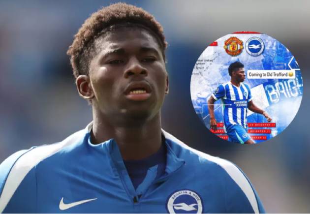 Ảnh bài viết Carlos Baleba “gây bão” vì hành động khó hiểu sau trận thua MU