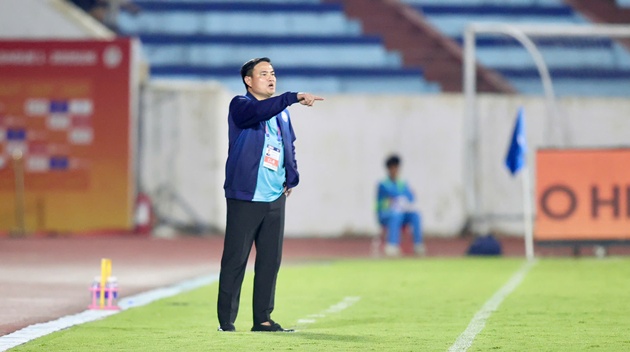 Ảnh bài viết HLV Nguyễn Trung Kiên hài lòng dù Nam Định chưa thắng