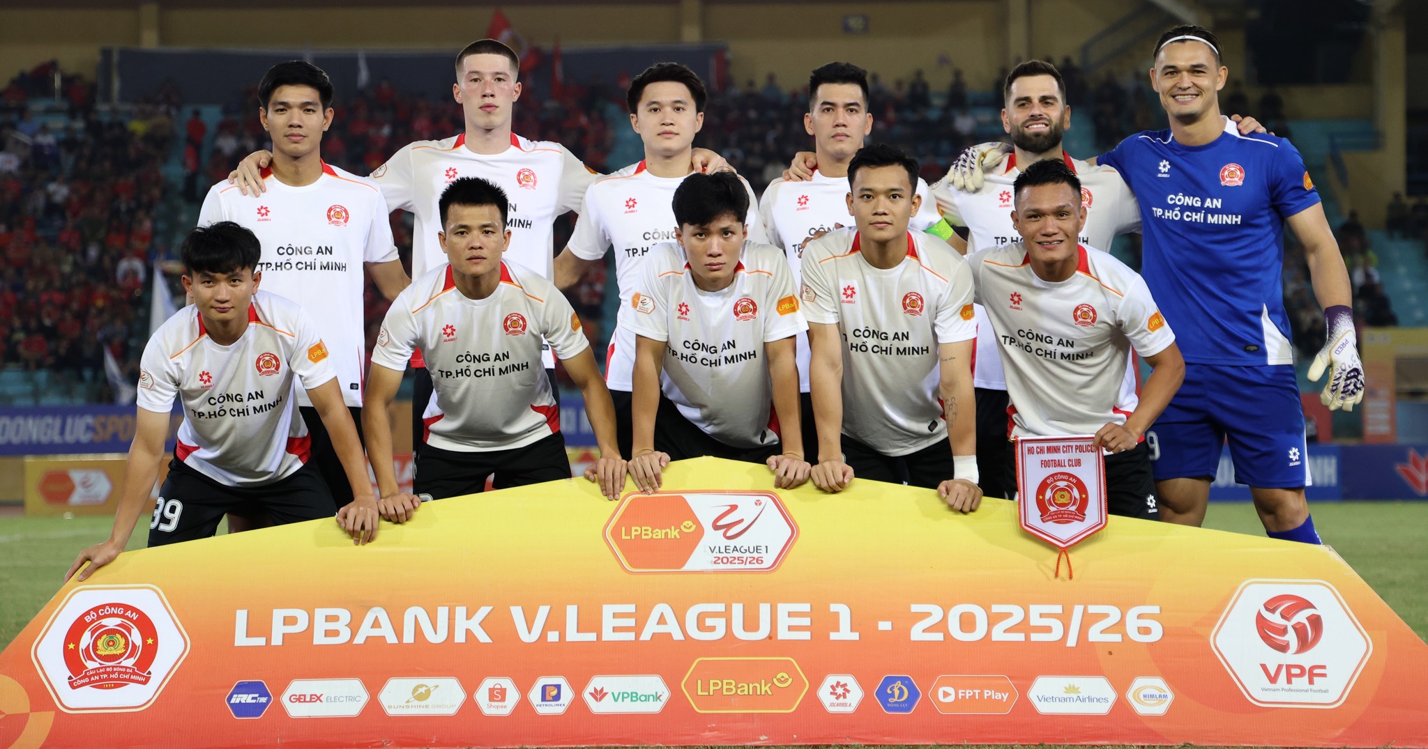 CA TPHCM thất thủ trước CAHN. Ảnh: CLB CA TPHCM.