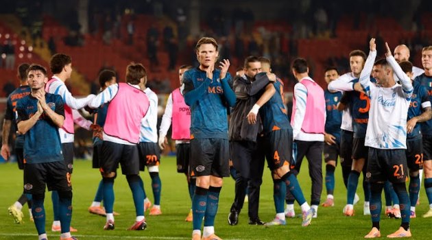 Ảnh bài viết Anguissa đánh đầu cứu nguy, Napoli thoát hiểm trên sân Lecce