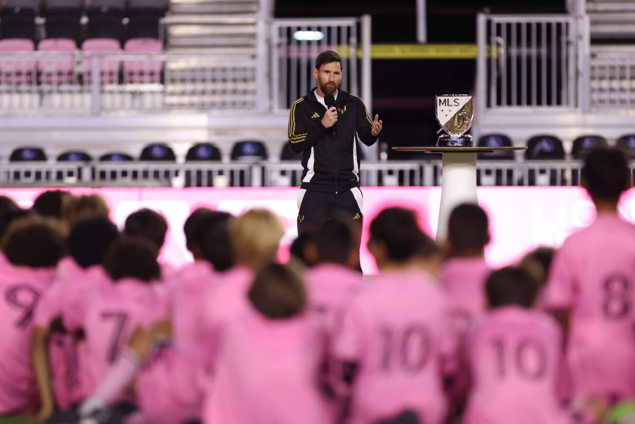 Messi đang ngày càng tích cực tham gia vào việc phát triển thế hệ trẻ của bóng đá Mỹ.