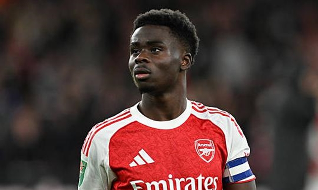 Bukayo Saka sắp gia hạn hợp đồng với Arsenal.