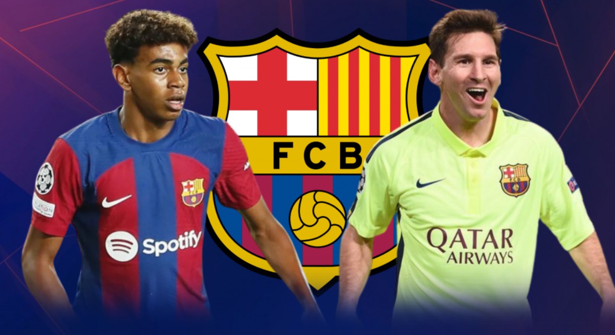 Lamine Yamal được xem là gương mặt kế thừa những di sản của Lionel Messi tại Barcelona.