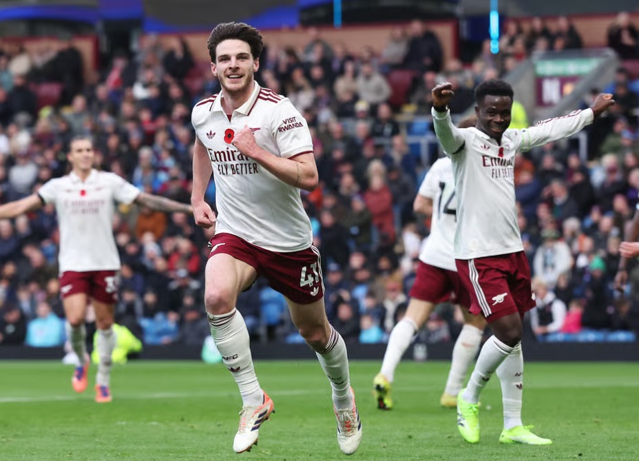Declan Rice đã có một trận đấu công thủ toàn diện.