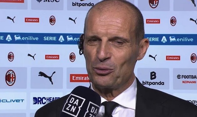 Ảnh bài viết Allegri ca ngợi Maignan, hài lòng với phản ứng của Milan trước Roma