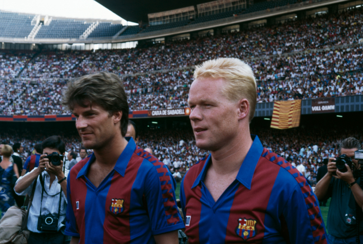 Koeman trở thành phần quan trọng trong Dream Team huyền thoại của Barca