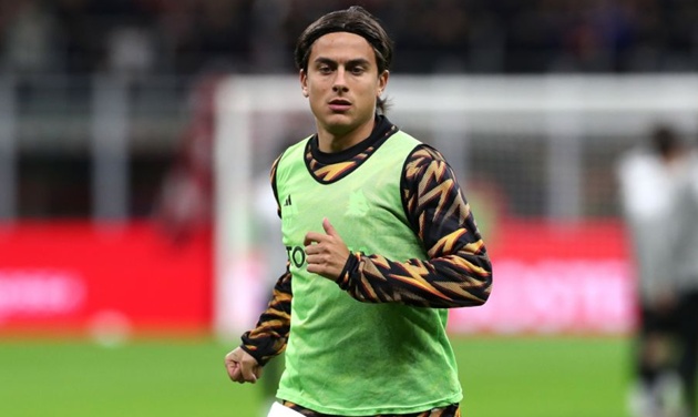 Ảnh bài viết Dybala nghỉ ít nhất 1 tháng, lỡ 5 trận của AS Roma