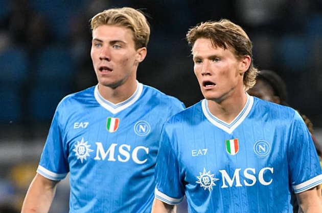 Hojlund đang chơi tốt tại Napoli.