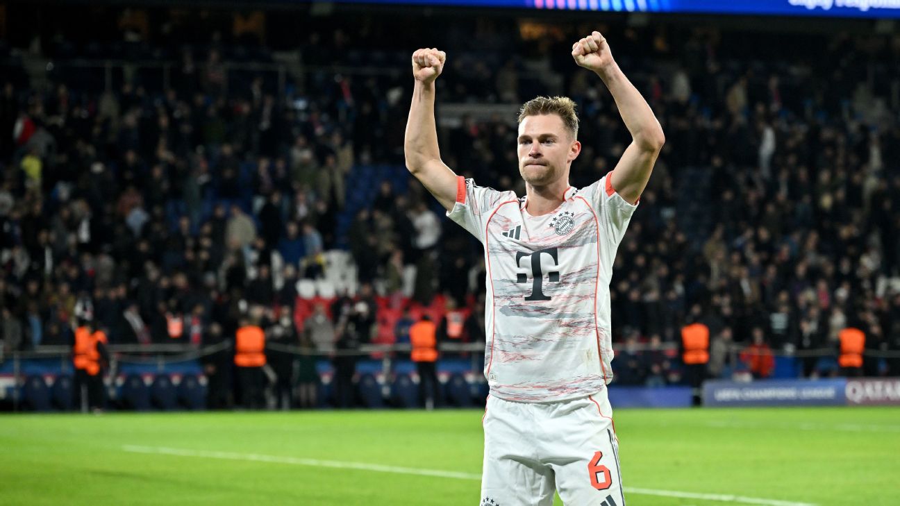 Kimmich háo hức đối đầu Arsenal.