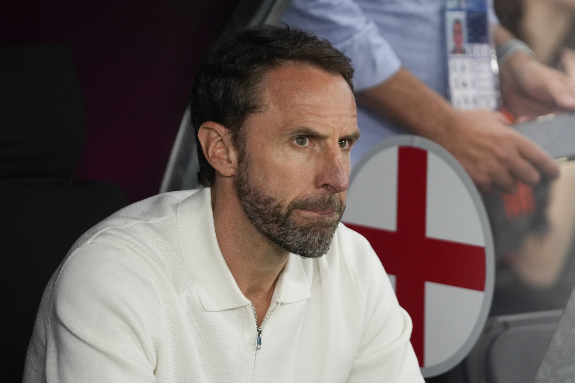 Southgate thừa nhận việc bị chính các CĐV Anh ném bia vào người là dấu hiệu cho thấy thời gian của ông đã kết thúc.