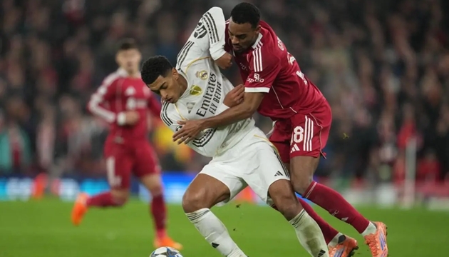 Real thêm 1 lần gục ngã tại Anfield.