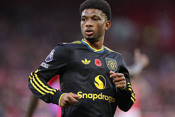 Amorim có thể thay đổi vị trí của Amad Diallo. 