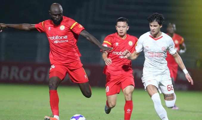 Thể Công Vietel chia điểm đáng tiếc.