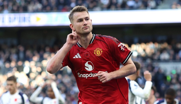 De Ligt cho thấy tầm quan trọng tại Man Utd của Amorim