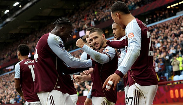 Villa dễ dàng đánh bại Bournemouth trên sân nhà