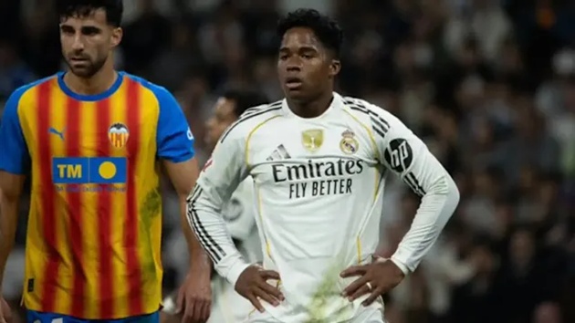 Endrick thất sủng tại Real Madrid