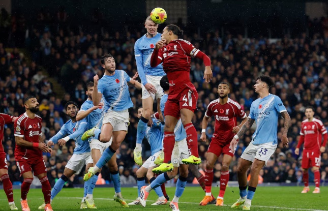 Man City giành chiến thắng thuyết phục trước Liverpool.