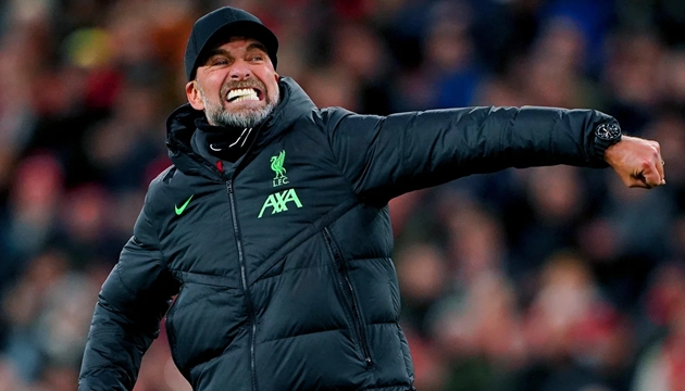 Jurgen Klopp là một trong những HLV có phong cách dẫn dắt giàu cảm xúc.