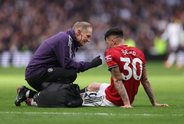 Amorim không thể xem nhẹ tình hình lực lượng.