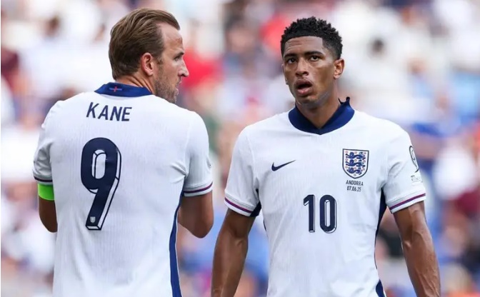 Ảnh bài viết Jude Bellingham: 'Số 9' bất đắc dĩ của tuyển Anh khi Kane vắng mặt?