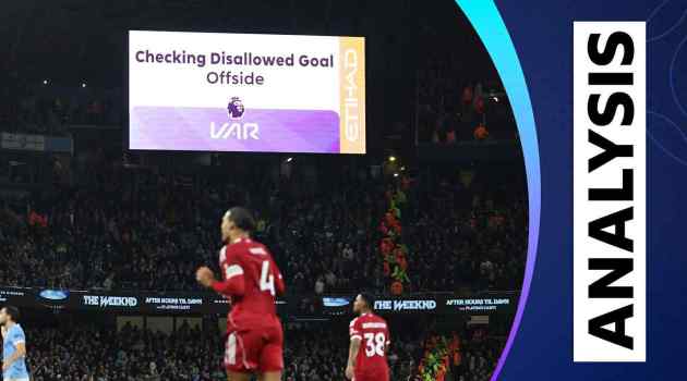 Ảnh bài viết VAR phơi bày nghịch lý cố hữu ở trận Man City - Liverpool