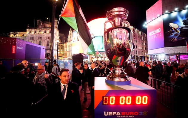 Ảnh bài viết Tuyển Anh đá trận mở màn EURO 2028 tại sân Etihad