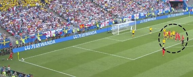 Tuyển Anh bố trí người theo hàng dọc để ghi bàn trước Thụy Điển