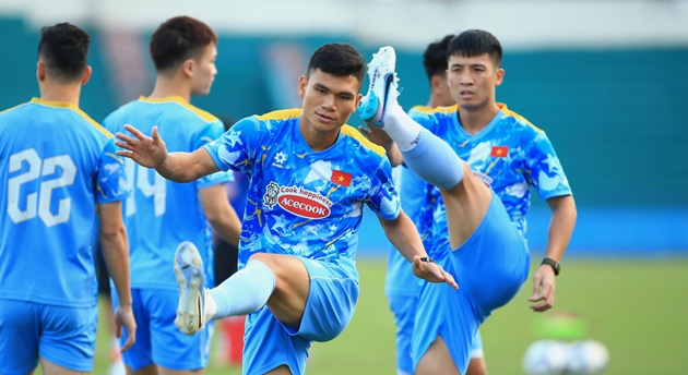 Ảnh bài viết Xuân Mạnh nêu rõ quyết tâm của tuyển Việt Nam trước trận gặp Lào