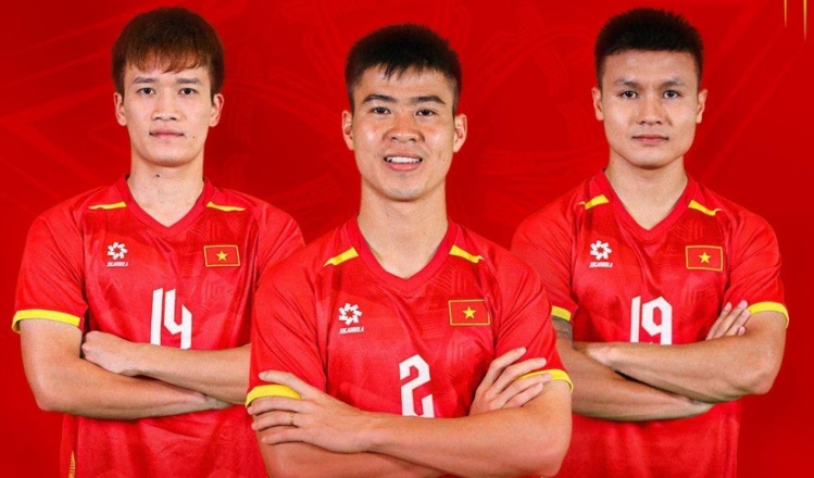 Ban cán sự tuyển Việt Nam.