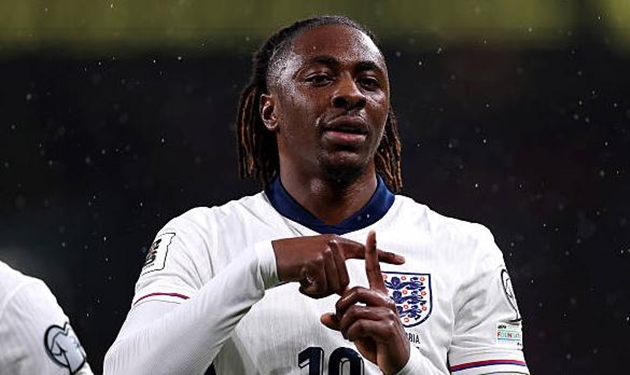 Eberechi Eze đang tỏa sáng tại Arsenal và tuyển Anh.