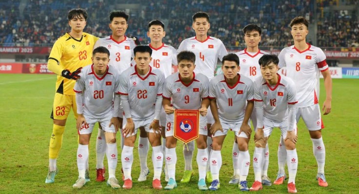 U22 Việt Nam hướng đến mục tiêu giành điểm trước U22 Uzbekistan. Ảnh: VFF.