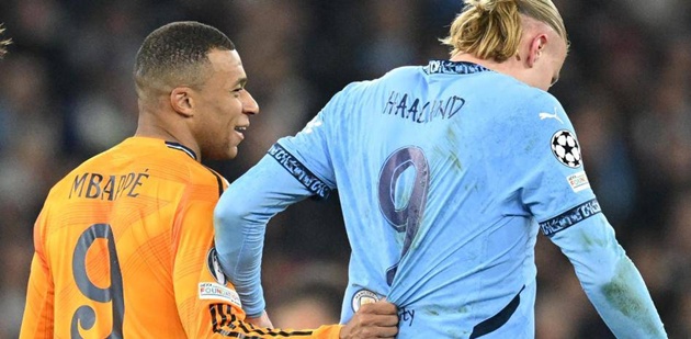 Haaland có thể sớm cán mốc 400 bàn như Mbappe