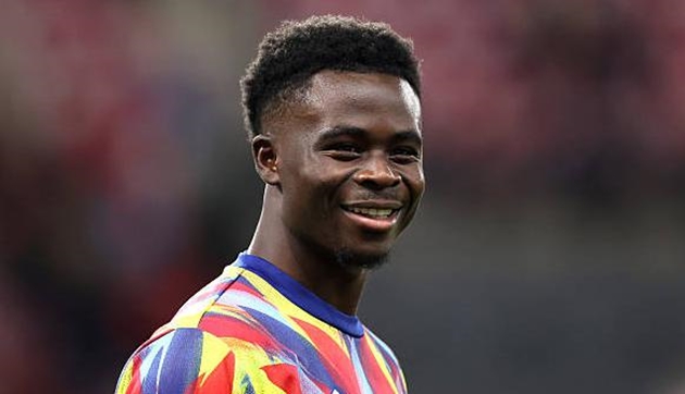 Ảnh bài viết Romano: Saka hạnh phúc tại Arsenal