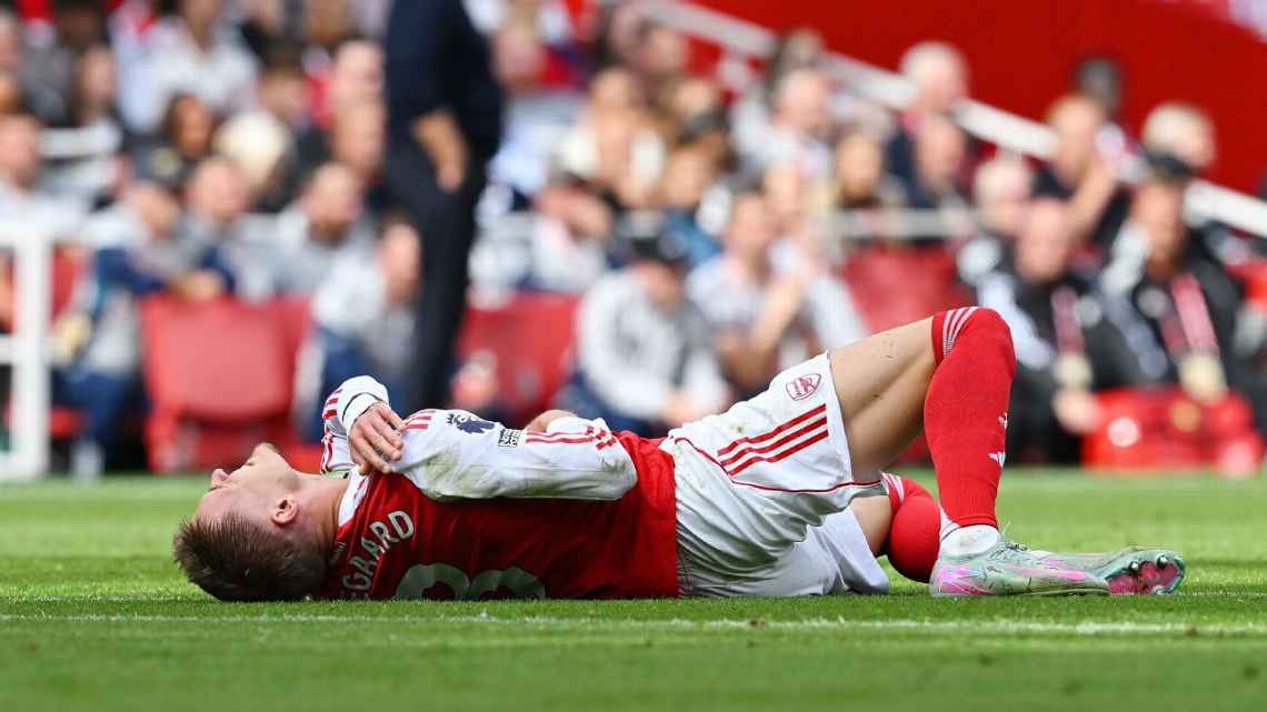 Arsenal đã bị ảnh hưởng bởi chấn thương mùa này.