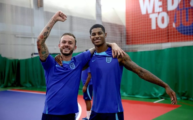 Ảnh bài viết Mối quan hệ với Maddison có thể giúp Tottenham chiêu mộ Rashford